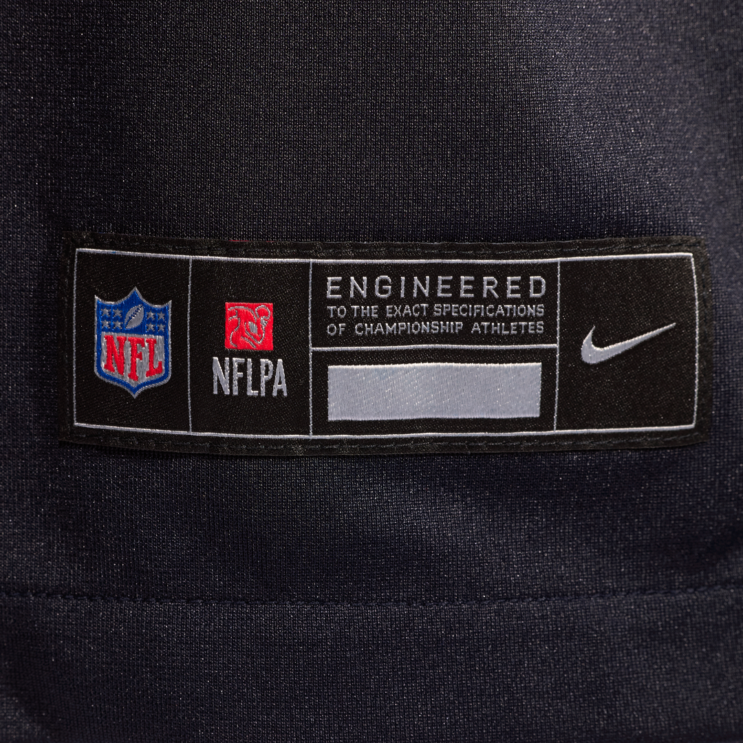 Men's Houston Texans Jayden Higgins Nike Navy Game Jersey product image 5