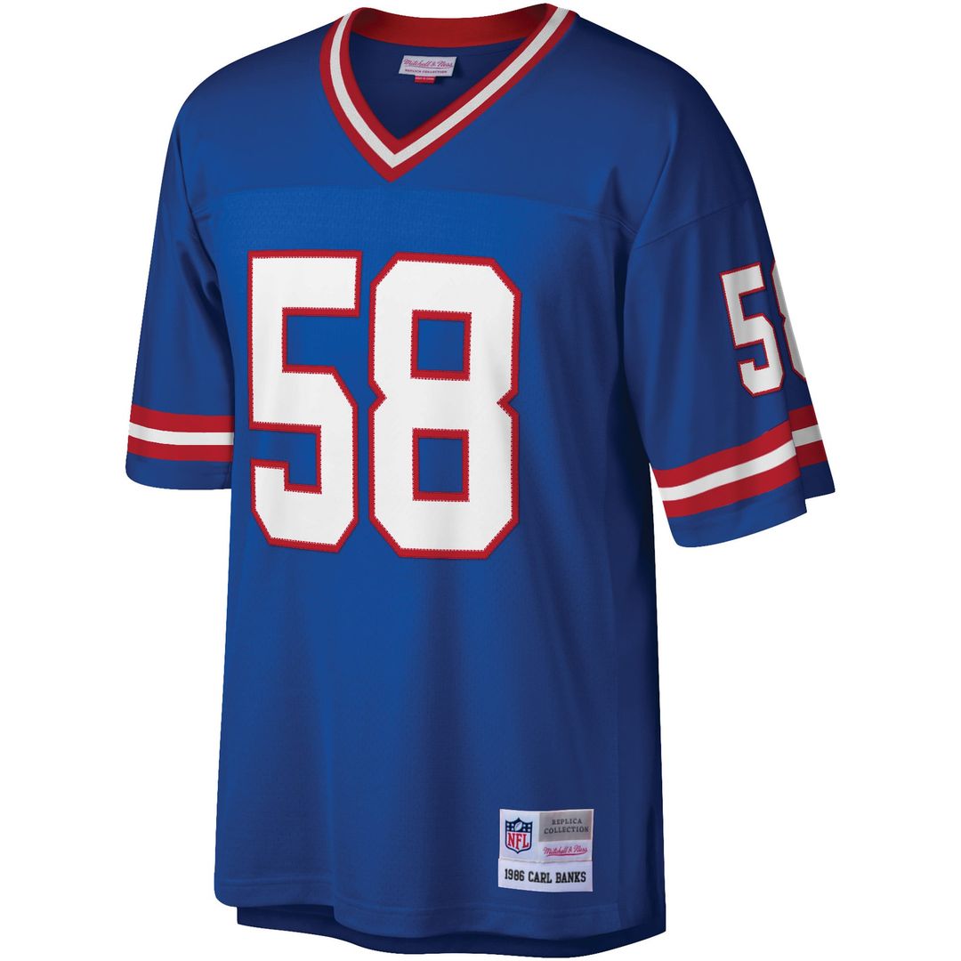 Men's New York Giants Carl Banks Mitchell & Ness Royal product image 2