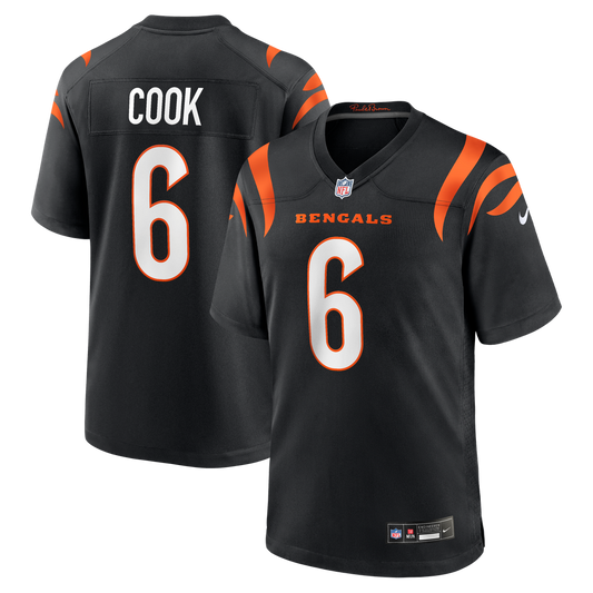 Men's Cincinnati Bengals Bryan Cook Nike Black Team Game product image 1