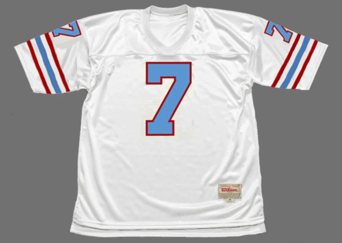 Dan Pastorini Houston Oilers NFL Mitchell & Ness Jersey product image 2, provided for visual reference and product detail