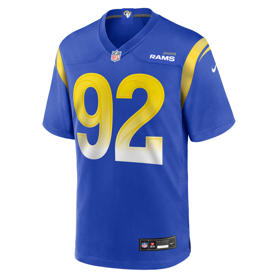 Men's Los Angeles Rams Harrison Mevis Nike Royal Team Game product image 2
