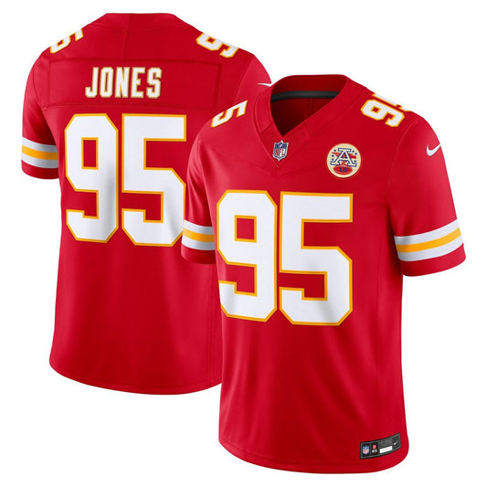 Men's Kansas City Chiefs Chris Jones Nike Red Team Vapor product image 1