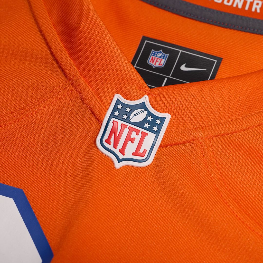 Men's Denver Broncos Jaleel McLaughlin Nike Orange Mile product image 4