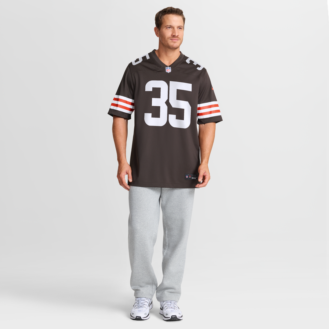 Men's Cleveland Browns Raheim Sanders Nike Brown Team Game product image 7