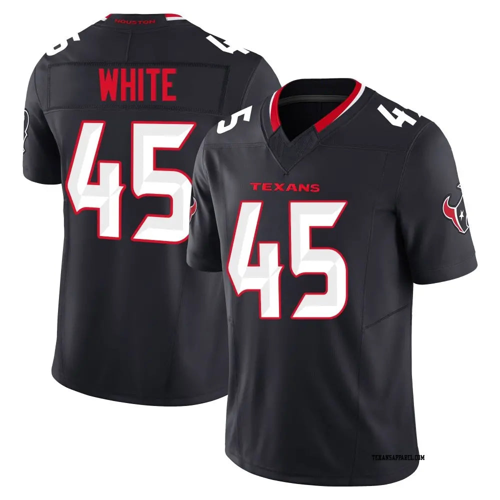 Devin White Houston Texans official NFL Nike jersey product image 1, provided for visual reference and product detail review