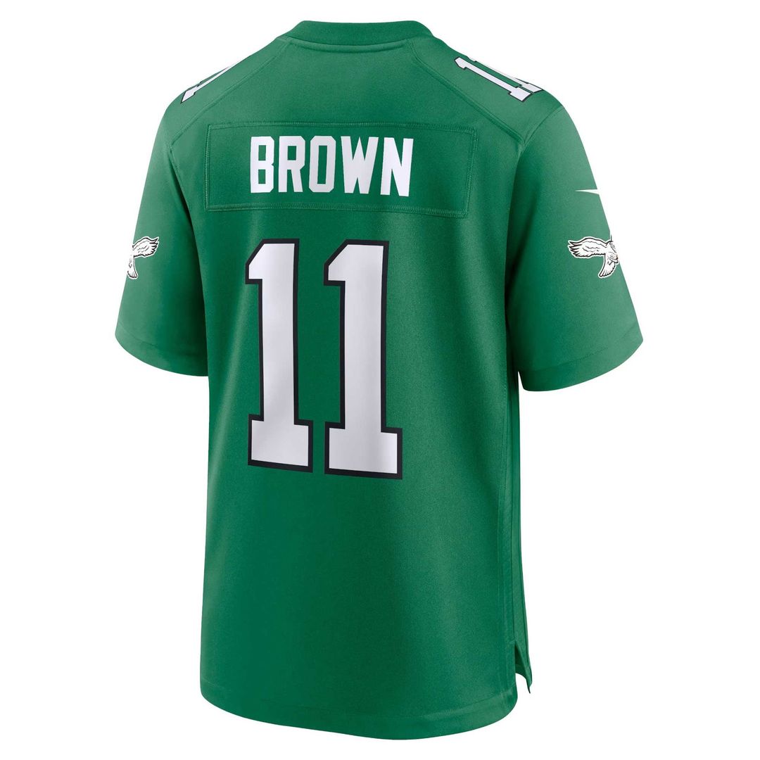 Men's Philadelphia Eagles A.J. Brown Nike Midnight Green product image 19