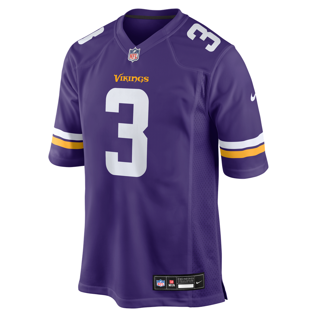 Men's Minnesota Vikings Jordan Addison Nike Purple Game product image 10
