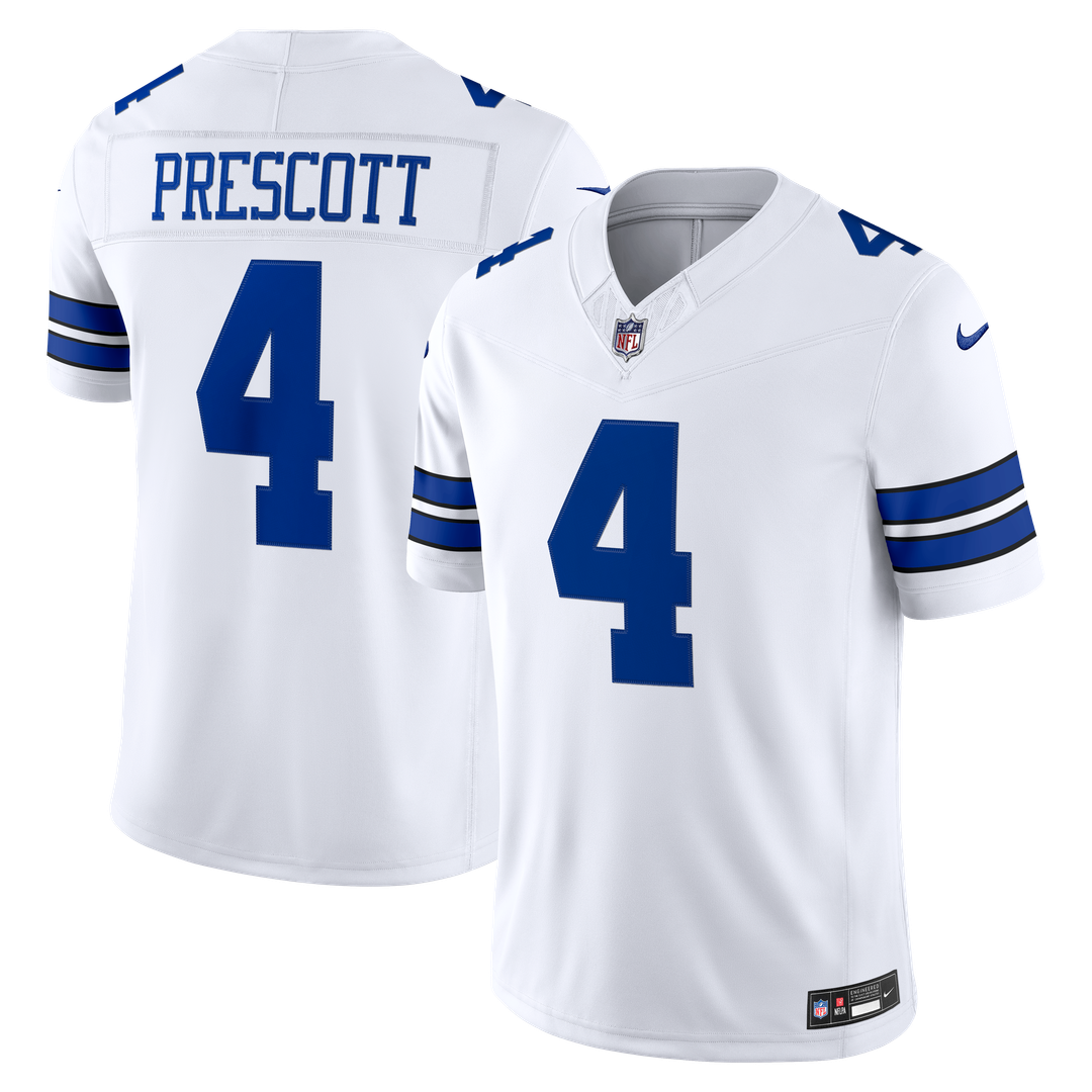 Men's Dallas Cowboys Dak Prescott Nike White Vapor F.U.S.E. product image 1