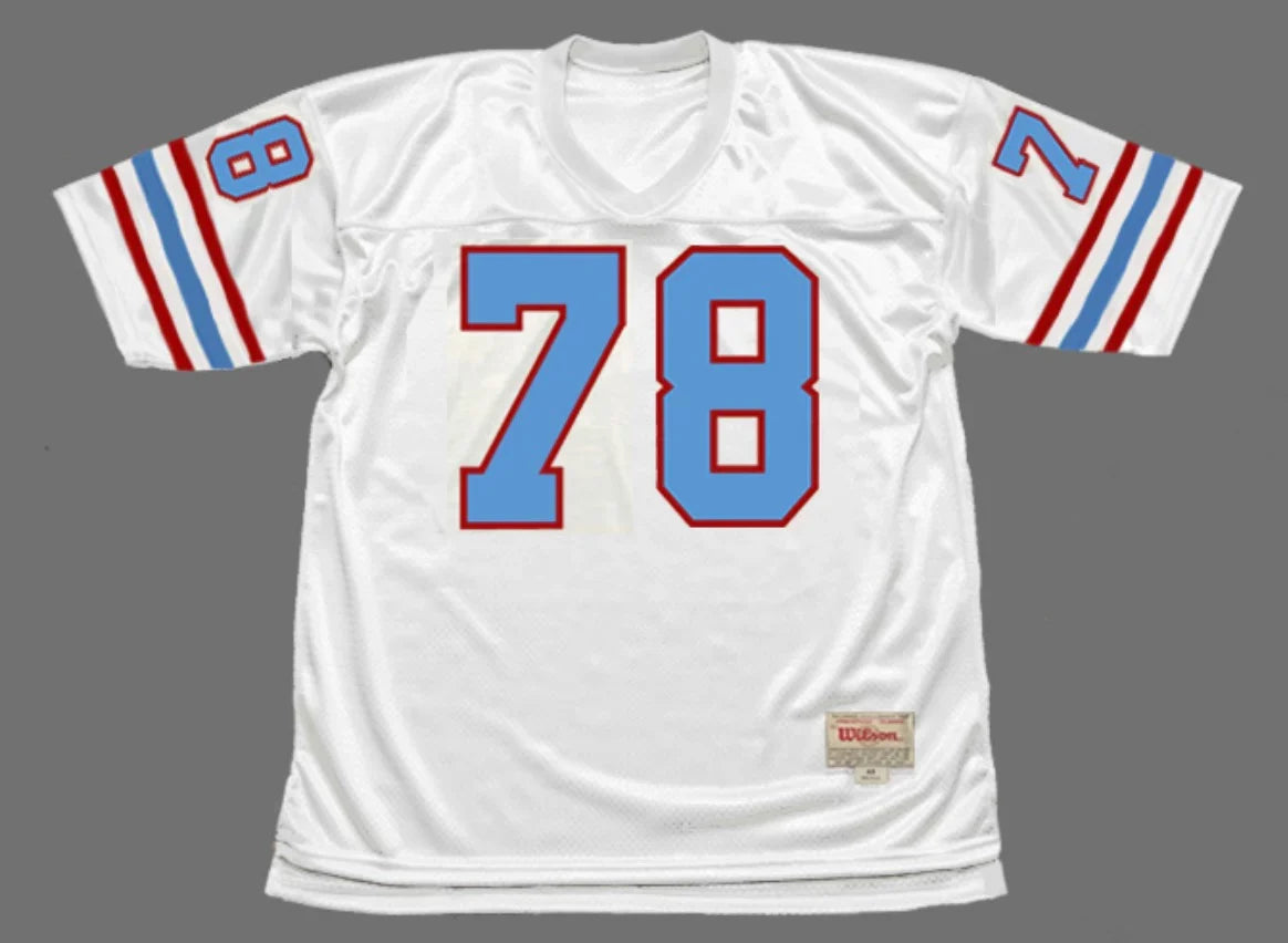 Curley Culp Houston Oilers NFL Mitchell & Ness Jersey product image 2, provided for visual reference and product detail
