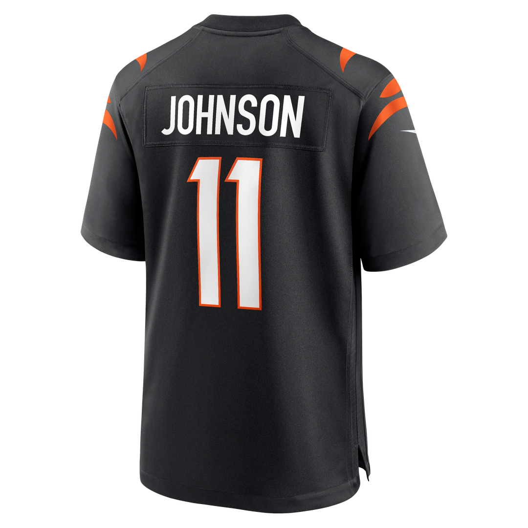 Men's Cincinnati Bengals Josh Johnson Nike Black Team Game product image 3