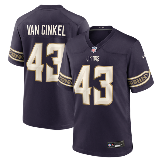 Men's Minnesota Vikings Andrew Van Ginkel Nike Purple 2026 product image 1
