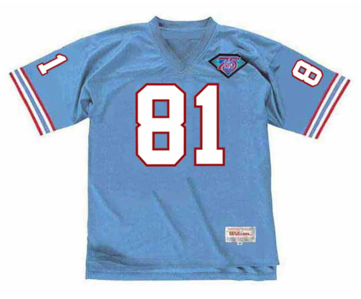 Ernest Givens Houston Oilers 1994 NFL Mitchell & Ness Jersey product image 2, provided for visual reference and product