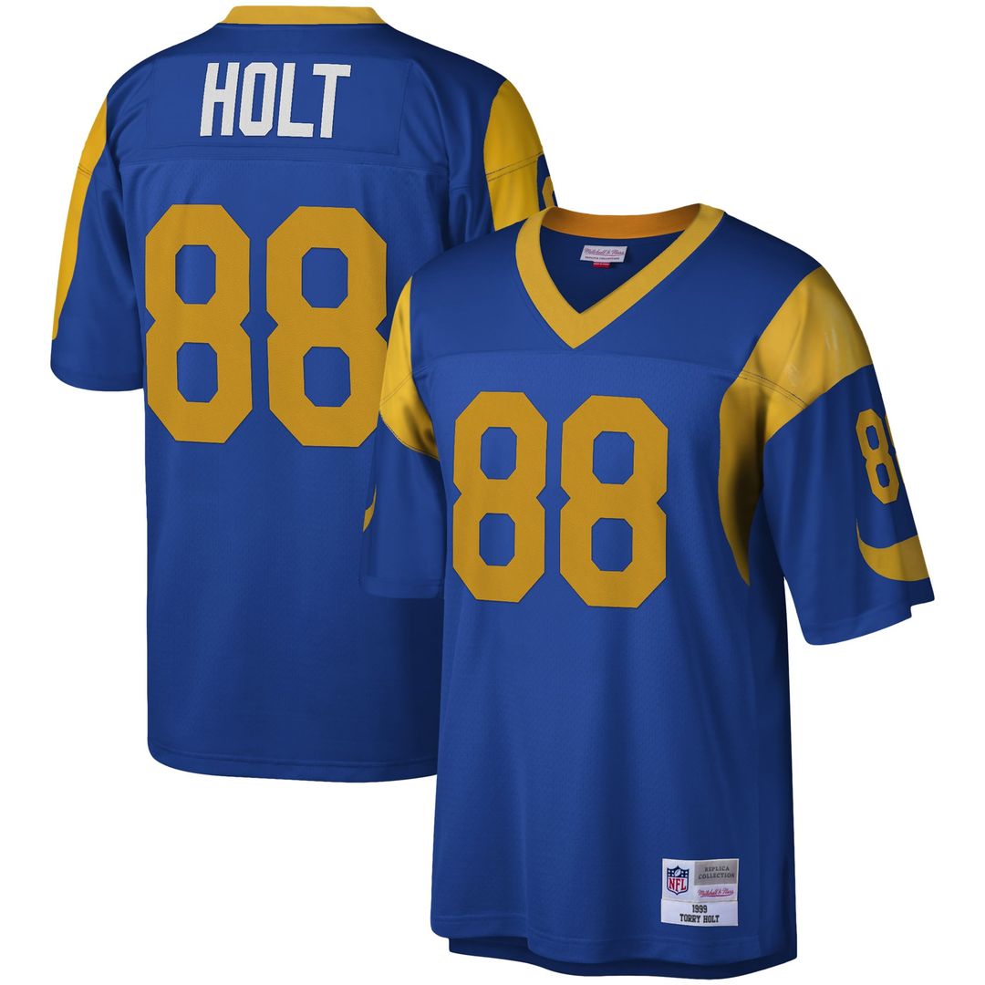 Men's Los Angeles Rams Torry Holt Mitchell & Ness Royal product image 1