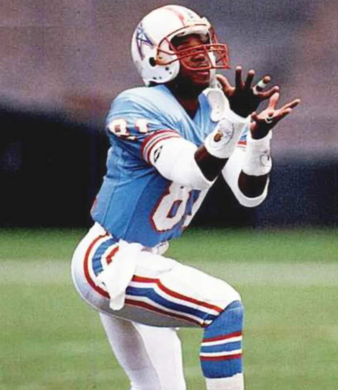 Ernest Givens Houston Oilers 1994 NFL Mitchell & Ness Jersey product image 4, provided for visual reference and product