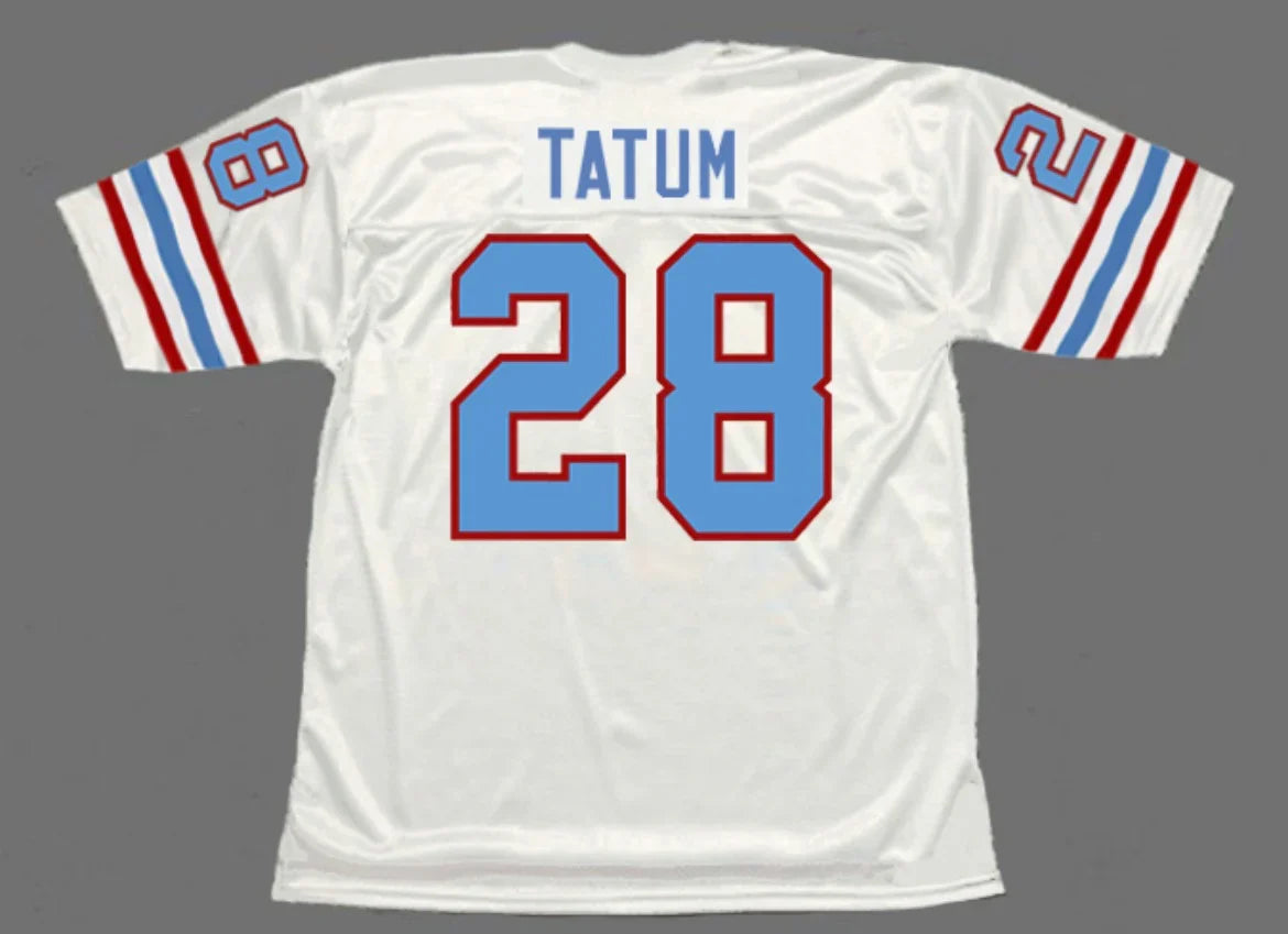 Jack Tatum Houston Oilers NFL Mitchell & Ness Jersey product image 1, provided for visual reference and product detail review