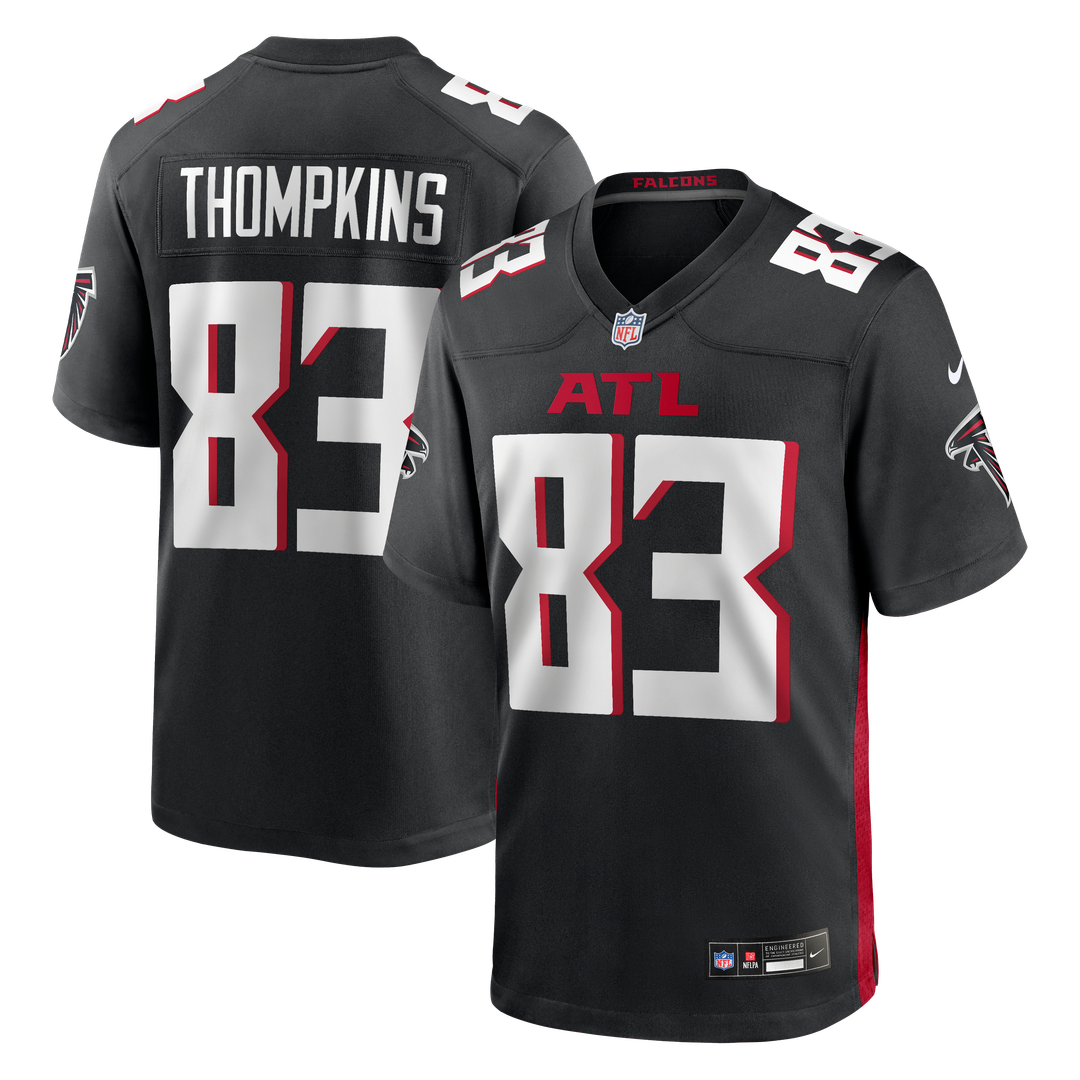 Men's Atlanta Falcons Deven Thompkins Nike Black Team Game product image 1