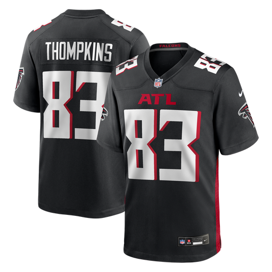 Men's Atlanta Falcons Deven Thompkins Nike Black Team Game product image 1
