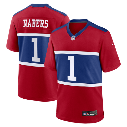 Men's New York Giants Malik Nabers Nike Century Red product image 1