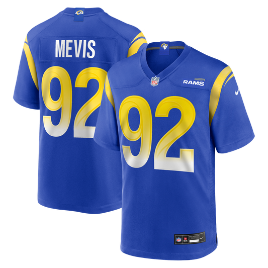 Men's Los Angeles Rams Harrison Mevis Nike Royal Team Game product image 1