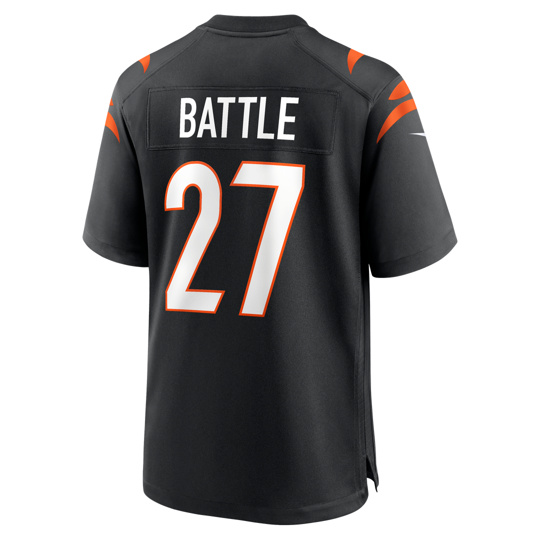 Men's Cincinnati Bengals Jordan Battle Nike Black Team Game product image 3