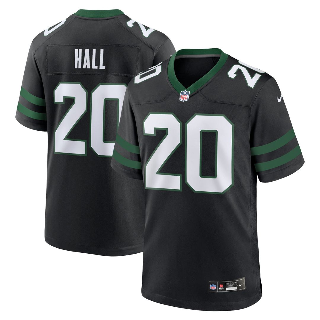 Men's New York Jets Breece Hall Nike Legacy Green Game product image 30