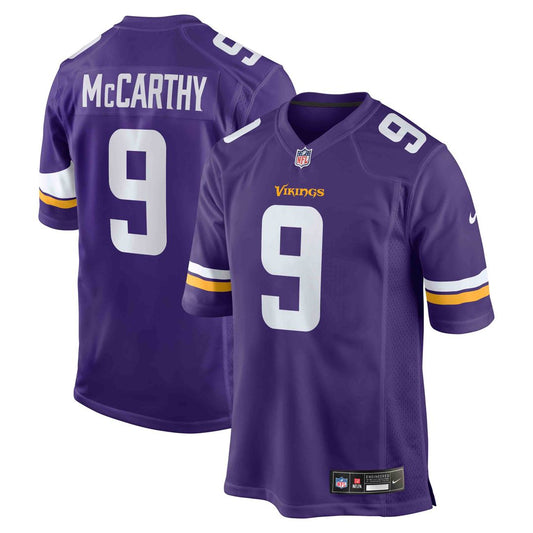 Men's Minnesota Vikings J.J. McCarthy Nike Purple Player product image 1