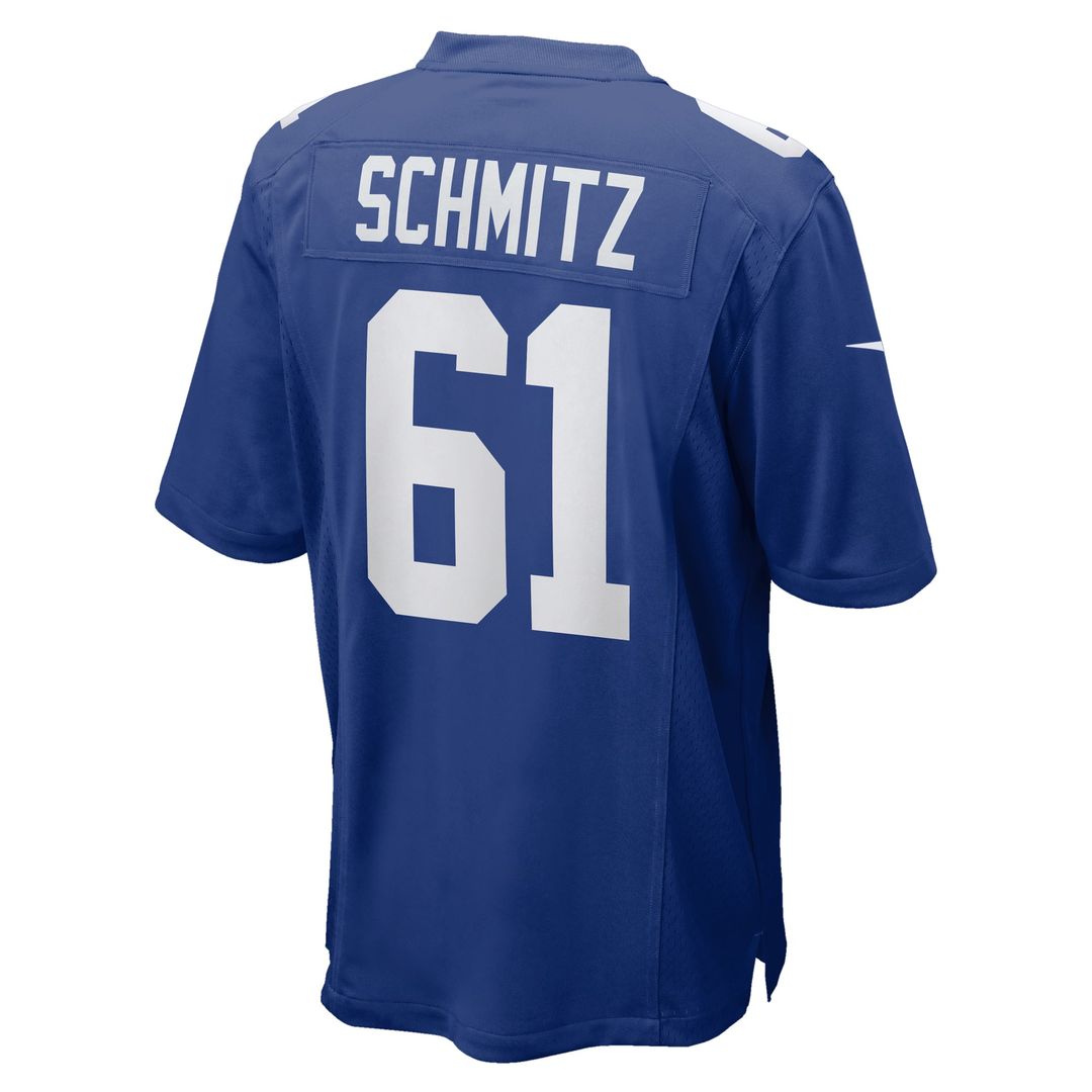 Men's New York Giants John Michael Schmitz Nike Royal Team product image 3