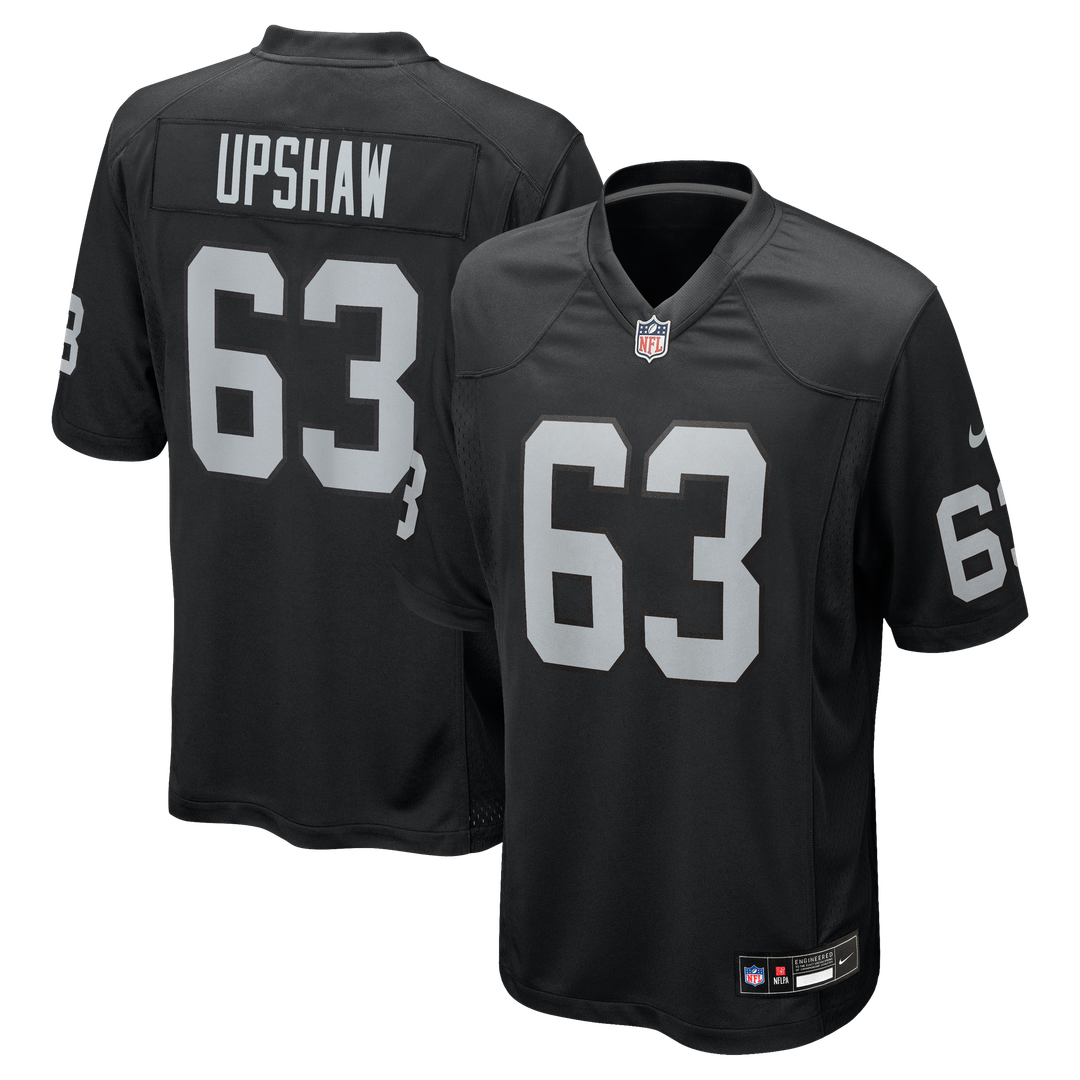Men's Las Vegas Raiders Gene Upshaw Nike Black Game Retired product image 1
