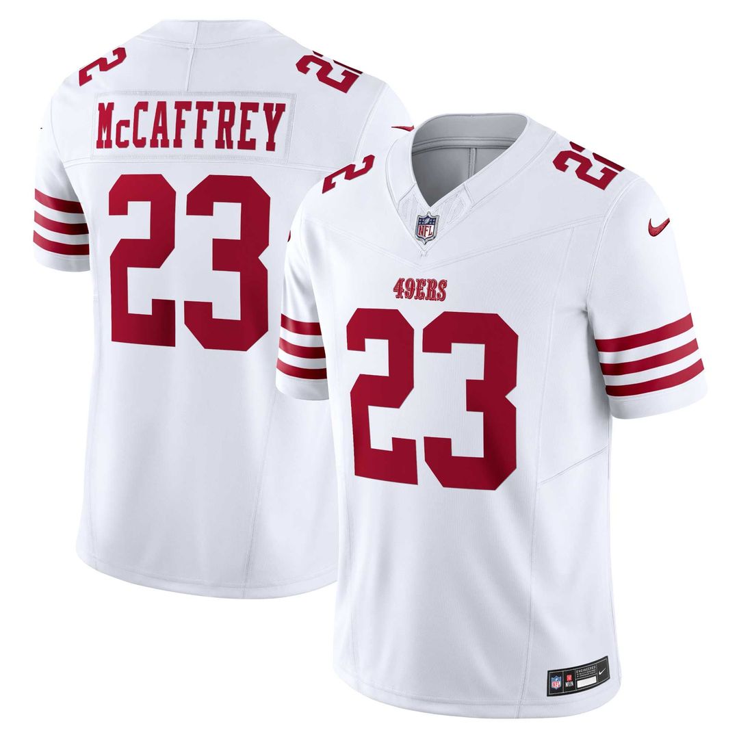 Men's San Francisco 49ers Christian McCaffrey Nike White product image 4
