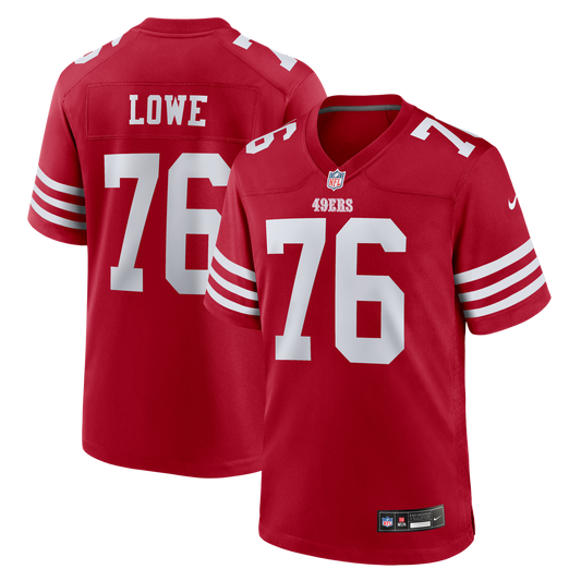 Men's San Francisco 49ers Vederian Lowe Nike Scarlet Team product image 1