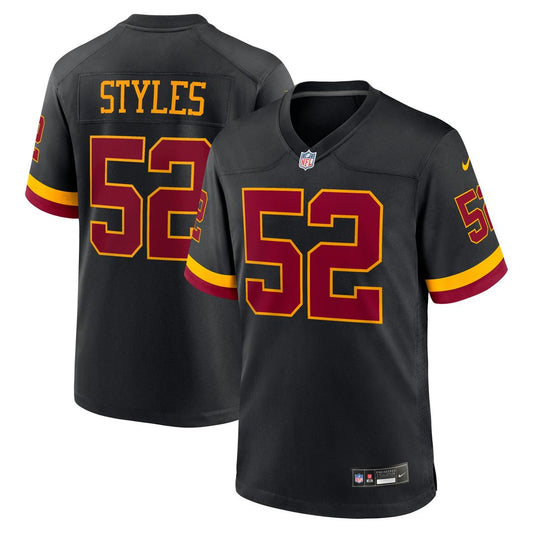 Men's Washington Commanders Sonny Styles Nike Black Game product image 1
