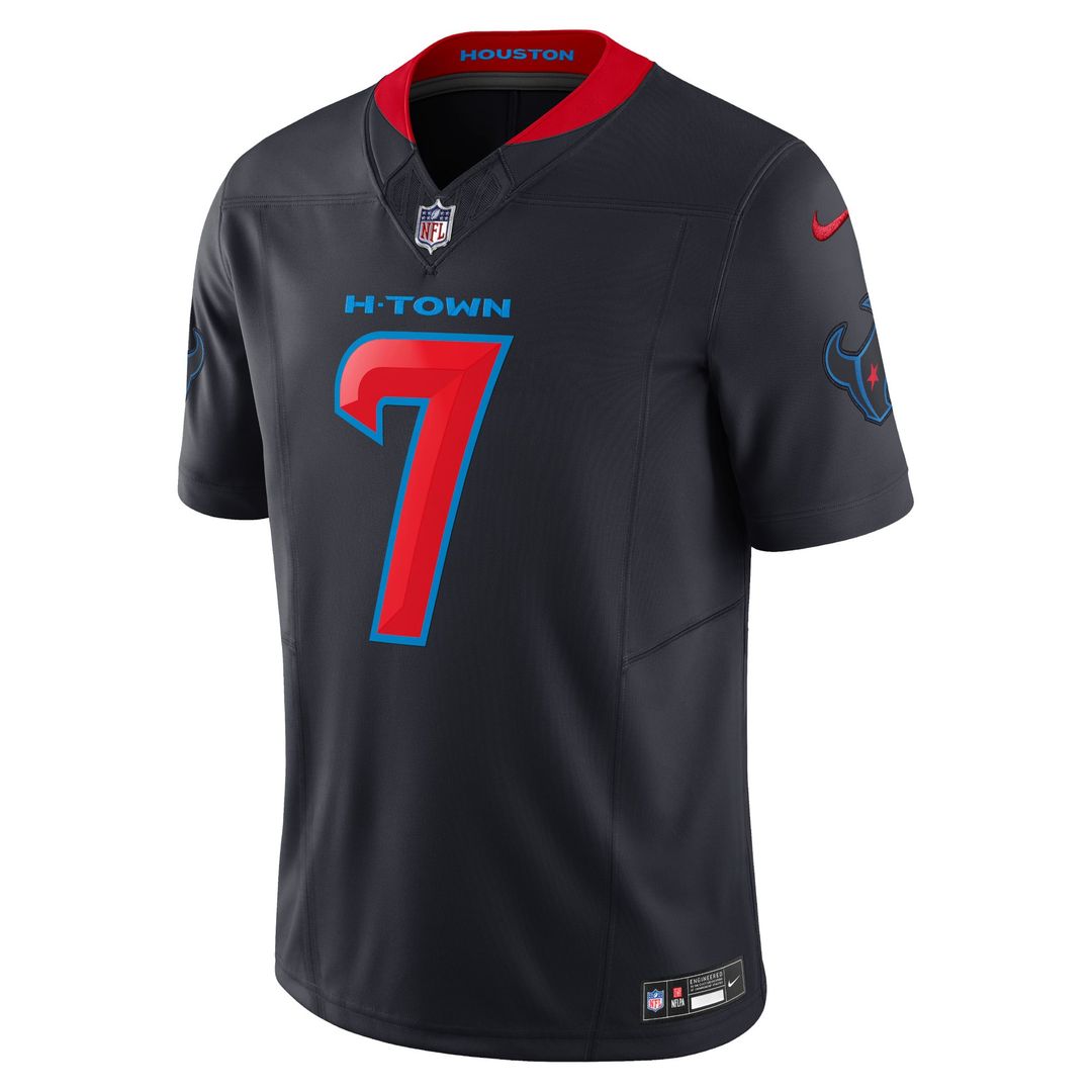 Men's Houston Texans C.J. Stroud Nike Navy 2nd Alternate product image 2