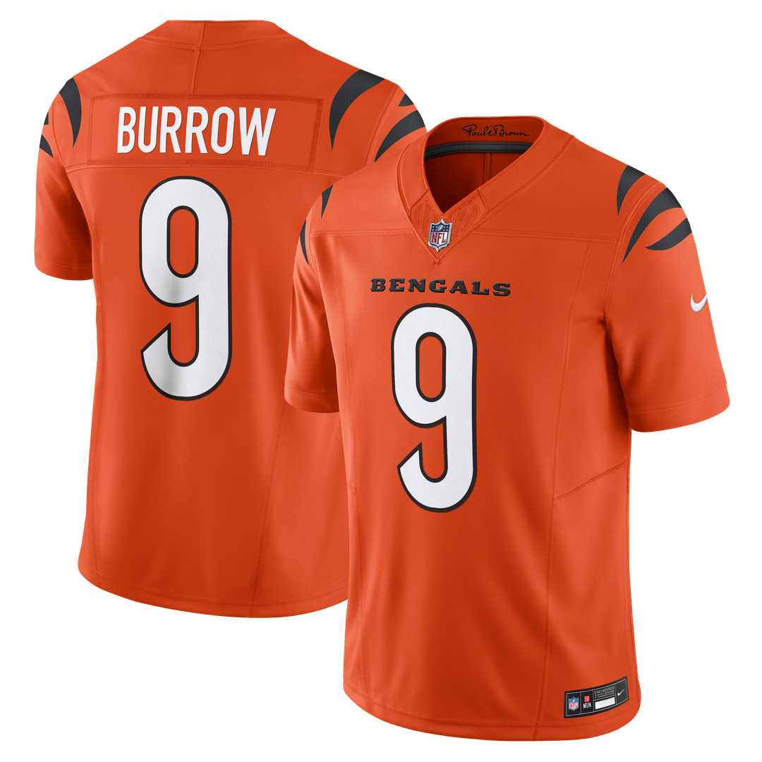 Men's Cincinnati Bengals Joe Burrow Nike White Vapor product image 9