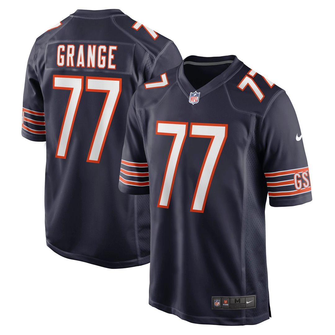 Men's Chicago Bears Red Grange Nike Navy Retired Player product image 1