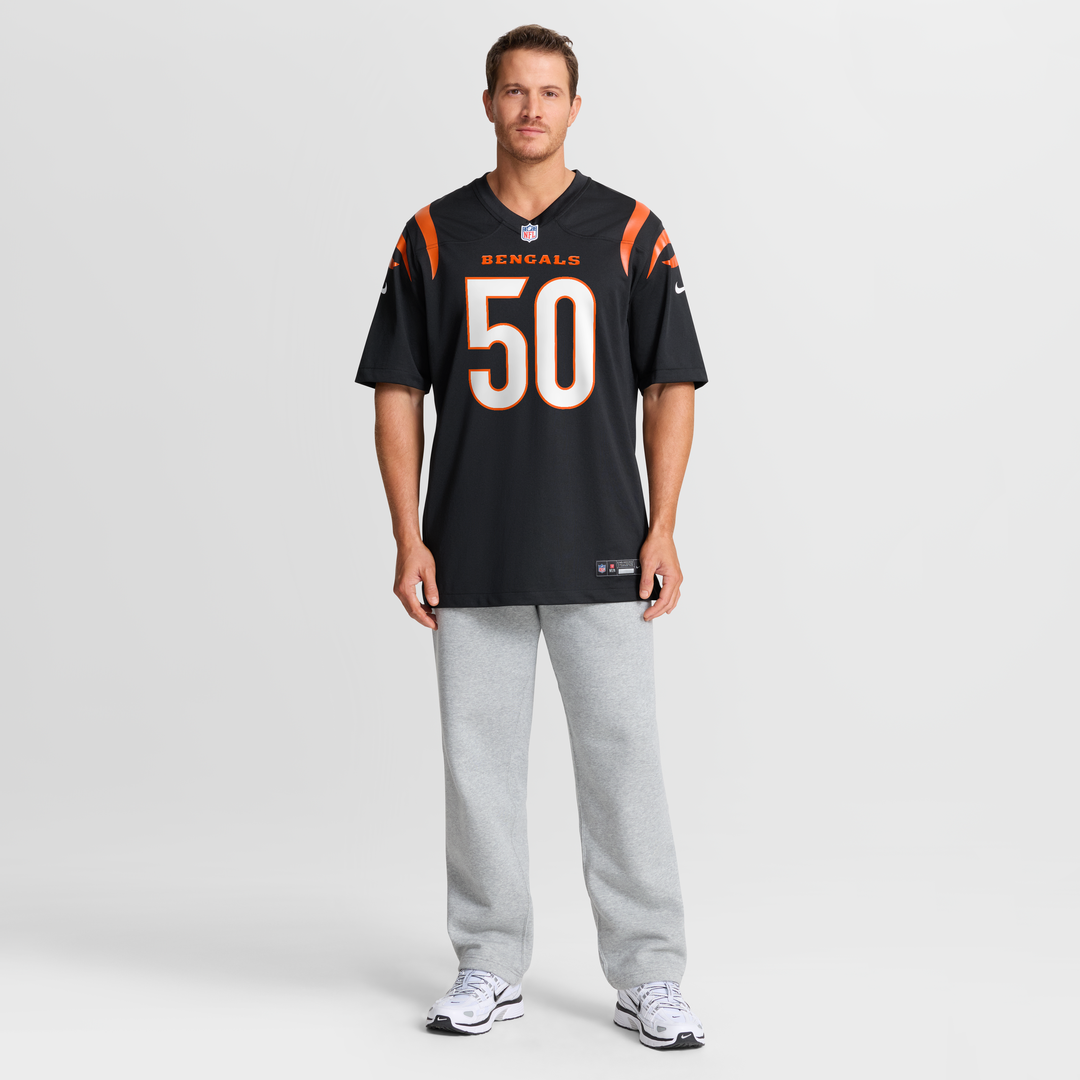 Men's Cincinnati Bengals Shaka Heyward Nike Black Team Game product image 7