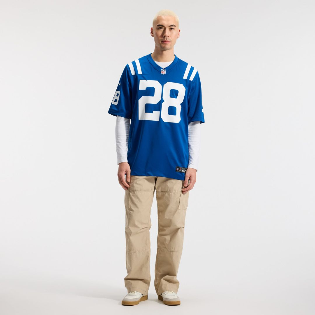 Men's Indianapolis Colts Jonathan Taylor Nike Royal Player product image 4