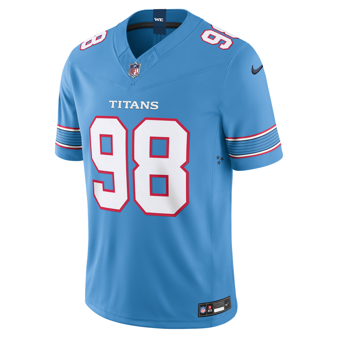 Men's Tennessee Titans Jeffery Simmons Nike White Vapor product image 28