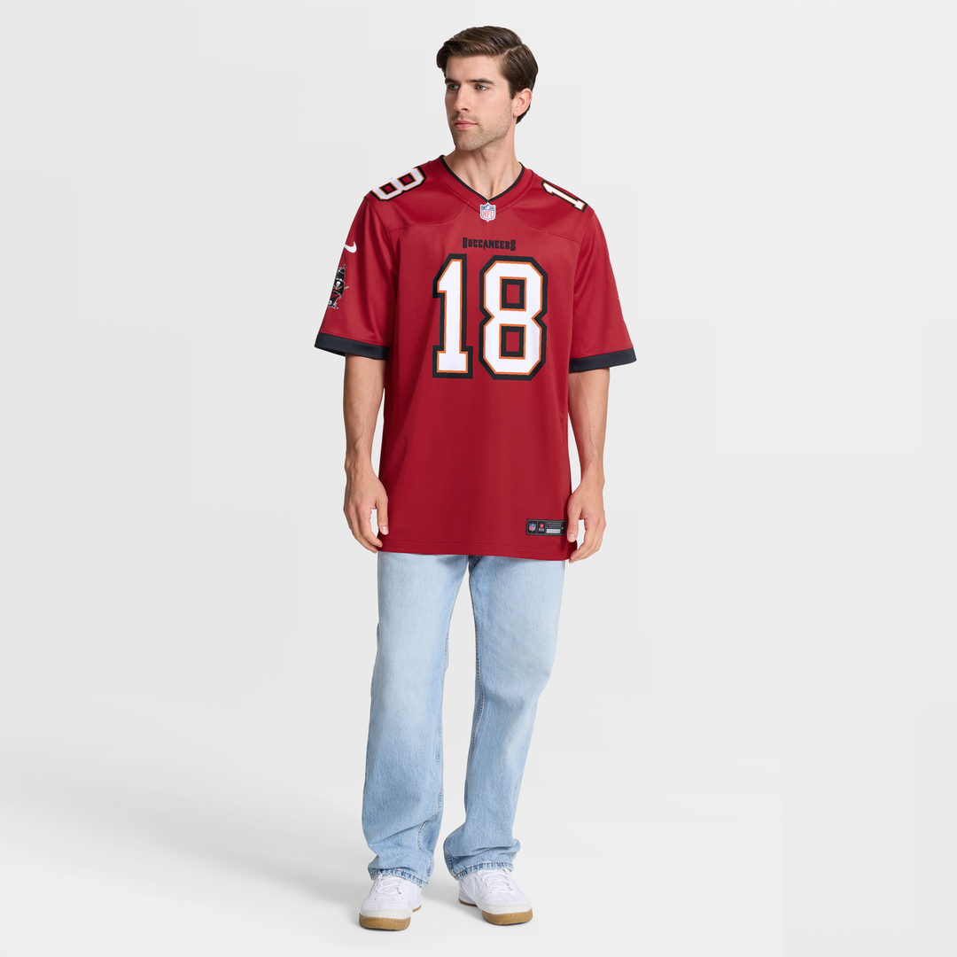 Men's Tampa Bay Buccaneers Josh Williams Nike Red Team Game product image 7