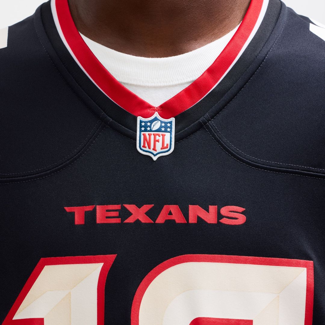 Men's Houston Texans Nico Collins Nike Red Alternate Game product image 19