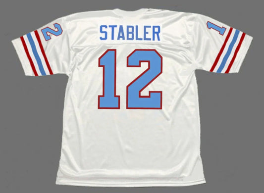 Ken Stabler Houston Oilers NFL Mitchell & Ness Jersey product image 1, provided for visual reference and product detail