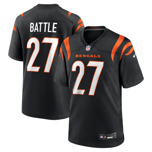 Men's Cincinnati Bengals Jordan Battle Nike Black Team Game product image 1