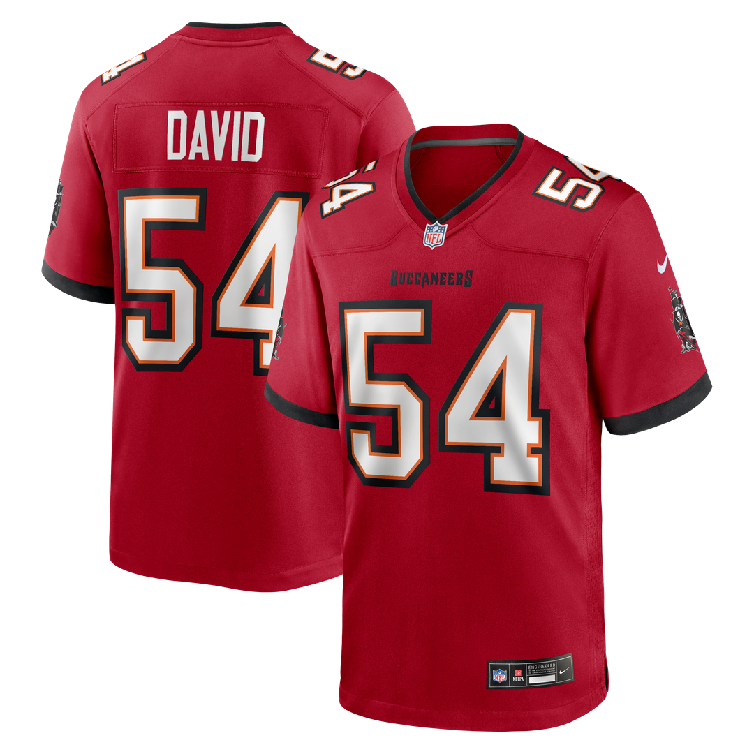 Men's Tampa Bay Buccaneers Lavonte David Nike Red Game product image 1