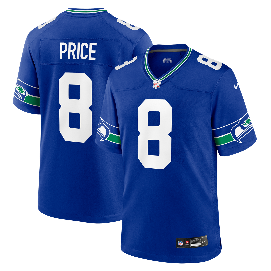 Men's Seattle Seahawks Jadarian Price Nike College Navy product image 13