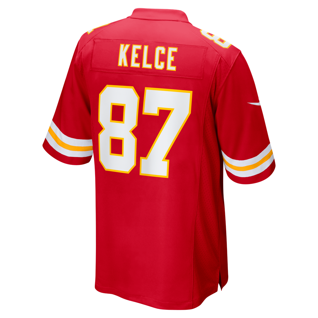 Men's Kansas City Chiefs Travis Kelce Nike Red Game Jersey product image 11