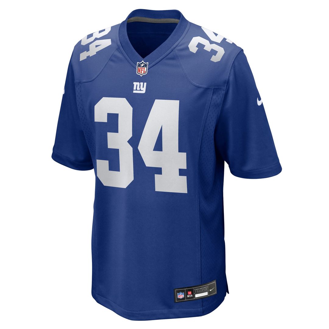 Men's New York Giants Beau Brade Nike Royal Team Game Jersey product image 2