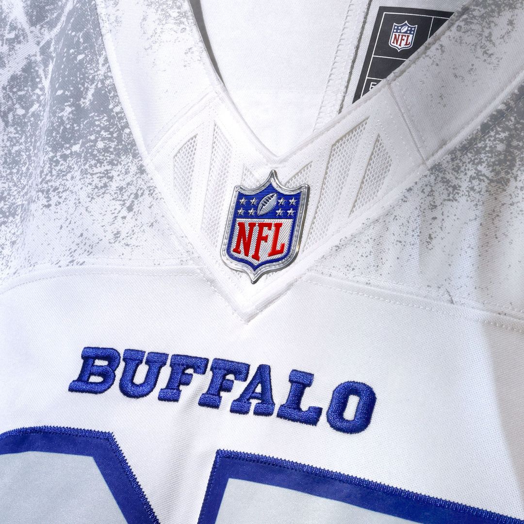 Men's Buffalo Bills Dawson Knox Nike White Rivalries product image 5