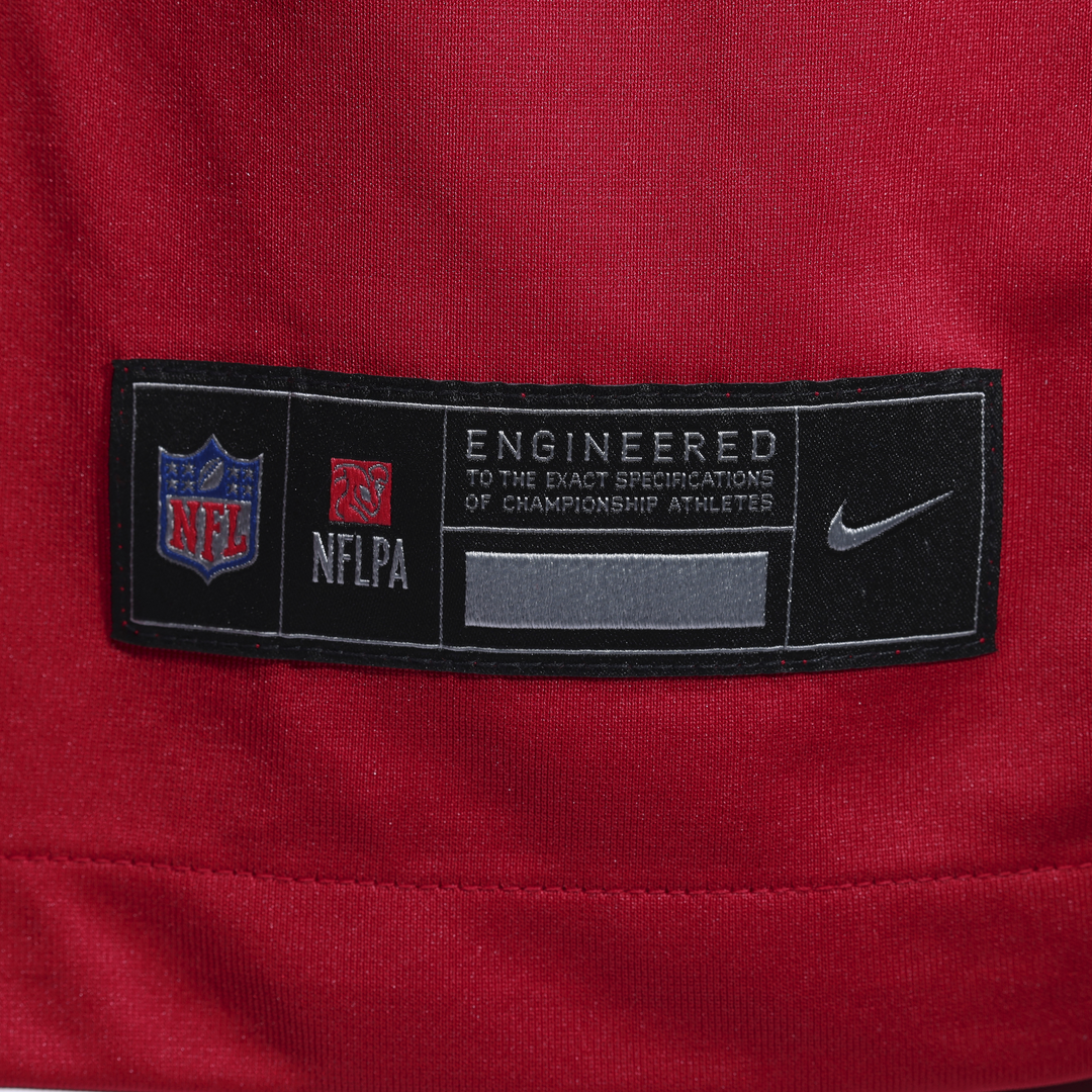 Men's San Francisco 49ers Ricky Pearsall Nike Scarlet Team product image 6
