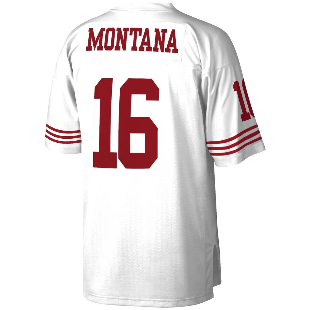 Men's San Francisco 49ers Joe Montana Mitchell & Ness White product image 3