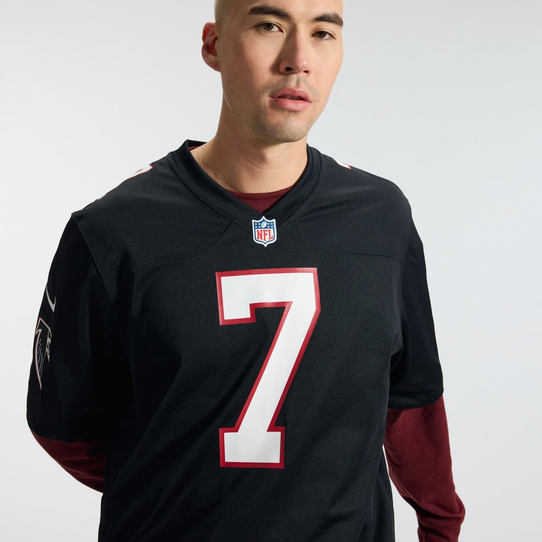 Men's Atlanta Falcons Bijan Robinson Nike Black Throwback product image 10