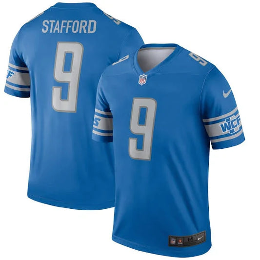 Matthew Stafford Detroit Lions Official NFL Nike Jersey product image 1, provided for visual reference and product detail
